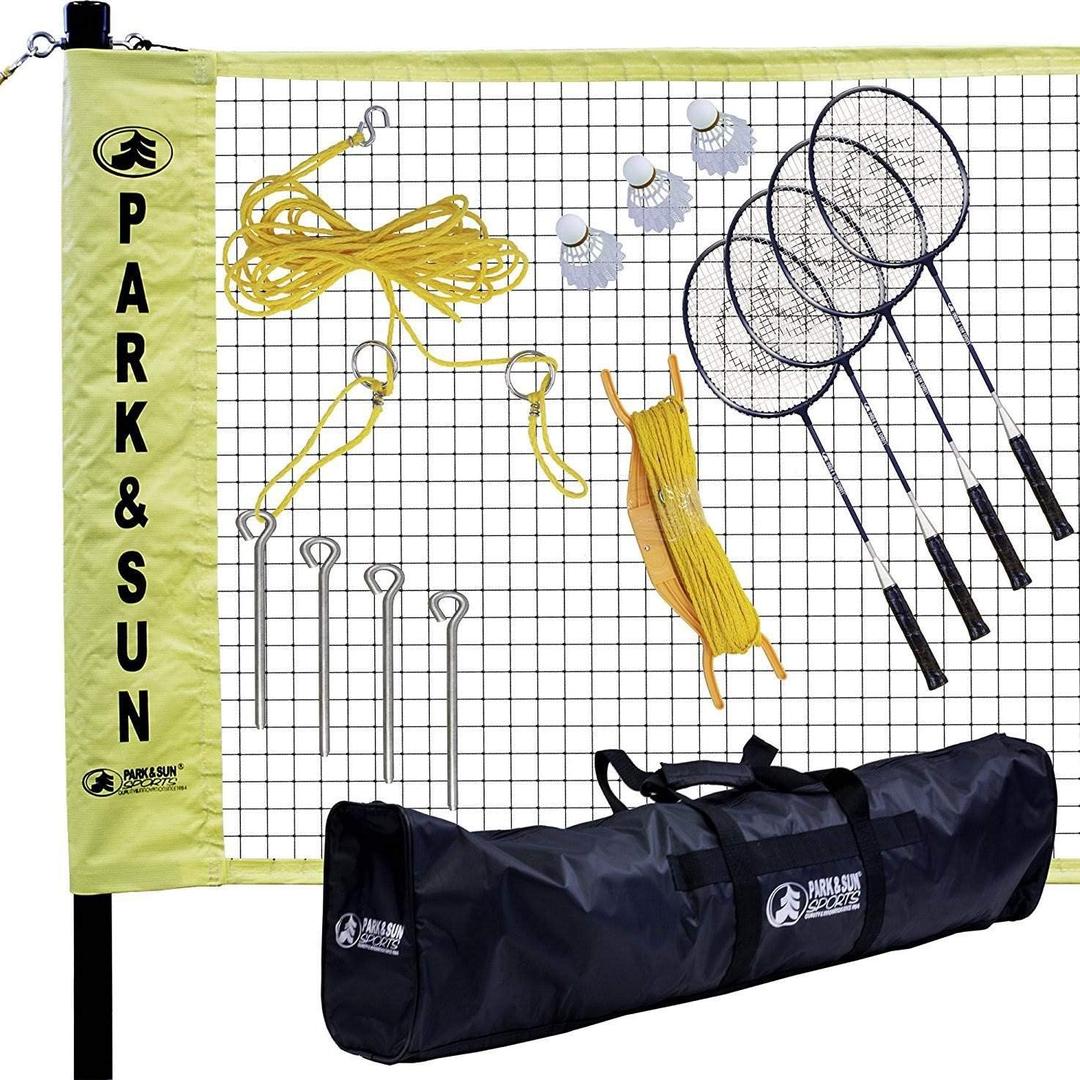 Park & Sun SportsPark & Sun Portable Indoor/Outdoor Badminton Net 30-inch x 21-foot