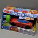 Melissa & Doug Spray & Shine Car Wash Color-Changing Water Toy Play Set Boys and Girls 3+