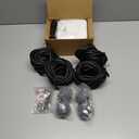 AquaMiracle All-in-One Koi Pond Aerator for Outdoor Ponds up to 3000 Gallons, Pond Air Pump Pond Aeration System with 4-Outlet Manifold Airline Tubing Air Stones Check Valves