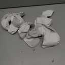 BAMBOO COOL Men's Crew Socks Athletic Running Sports Socks, Cushioned Moisture Wicking, Breathable Arch Support 6 Pack (Medium)