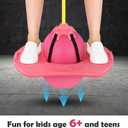 BoterLun Pogo Ball with Handle - Pogo Stick Pogo Jumper Toy for Kids Ages 6+ and Adults, Up to 160 lbs, Includes Pump, Strong Grip Deck for Indoor and Outdoor Exercise