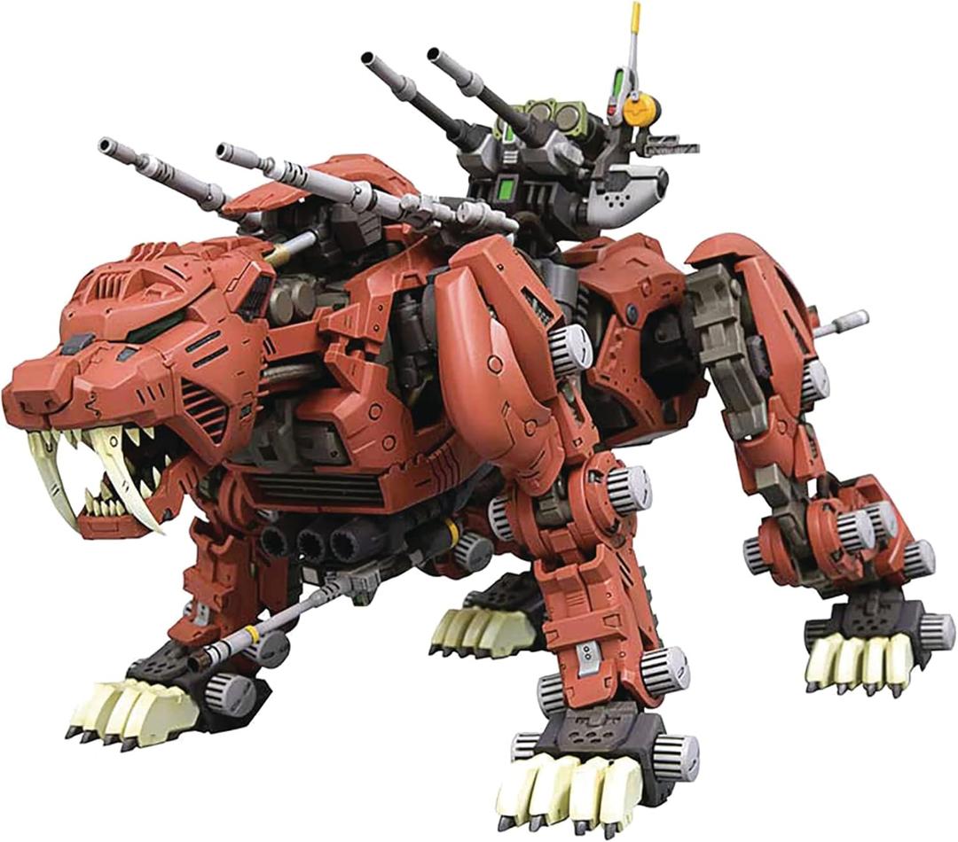 Kotobukiya Zoids: EZ-016 Saber Tiger (Marking Plus Ver.) Plastic Model Kit