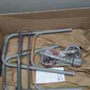 Medline Lightweight Junior/Lower Height Folding Walker with 5 Wheels