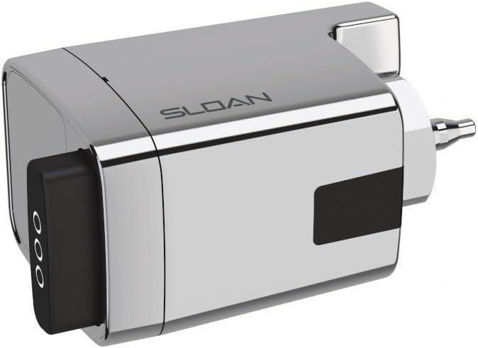 Sloan EBV-500-A Exposed Side Mount Sensor Urinal/Water Closet Retrofit Flushometer | Battery Powered, 3 Year Battery Life, with 72 Hour Sentinel Flush, 3325500