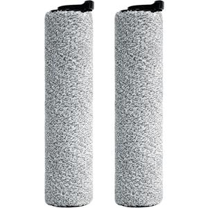 keluke Roller Brush Replacement Compatible with Tineco iFloor 3,Floor One S3, iFloor 2 Cordless Vacuum Cleaner, Replacement Parts Include 2 Brush Rollers