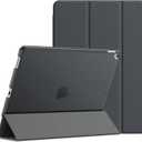 JETech Case for iPad Pro 12.9 Inch (1st and 2nd Generation, 2015 and 2017 Model), Auto Wake/Sleep (Dark Grey)