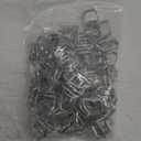 3/4" x 500' Woven Cord Strapping Kit, Woven Cord Banding Packaging Strapping Roll and 100 Pack Metal Wire Buckles, 2400 Lbs Break Strength