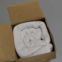 Biscaynebay Decorative Box Spring Cover Queen Size, Ivory Luxurious Jersey Knitting Stretchy Wrap Around 4 Sides Bed Skirt for Home/Hotels, Easy Fit Wrinkle Free Machine Washable