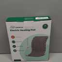 Snailax Heating Pad & Foot Warmer with 6 Temperature Settings & Auto Shut Off, 17x33, Washable Fast Heated Pads for Back Pain Relief,Abdomen,Feet,Back,Cramp(Grey)