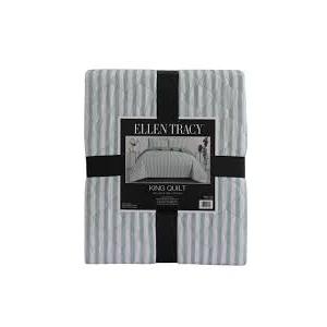 Ellen Tracy Quilt - Green/White