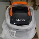 Cordless Robotic Pool Cleaner, Lasts 90 Min, Automatic Vacuum for Above-Ground Pools up to 860 Sq.ft, Portable, Self-Parking, Orange