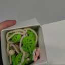 Crochet Car Air Freshener, 15ml Empty Refillable Oil Diffuser Bottle with Hanging Crochet Flowers Plant for Car Rearview Mirror Decor Air Freshener Diffuser for Home, and Office Decor(Flowers)