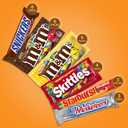 M&M'S, SNICKERS, SKITTLES, STARBURST & 3 MUSKETEERS Full Size Candy Bars Assorted Variety Box , 56.11 oz 30 Pieces