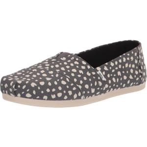 TOMS Alpargata 3.0 Loafer Flat, Forged Iron Tiny Cheetah Print