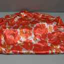 Women's Sexy Tube Dress Summer Y2K Floral Print Strapless Bodycon Mini Dress Date Night Party Club Bandeau Short Dresses (Open Back-red), XL