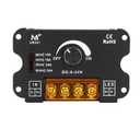 RGBZONE Single Color LED Dimmer, DC 5V/12V/24V 30A PWM Dimming Controller, Frequency Adjustable, for Single Channel 5050 3538 5630 Light Strips, Metal Shell LED Dimmer-No Light Flicker