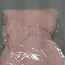 Pink Bow Pillow, Soft Bow Decorative Pillows with Faux Rabbit Fur, Cute 12" Bow Throw Pillows, Aesthetic Home Decor Bow Shaped Plush Pillow for Bedroom Sofa Couch (Small-12 Inch)