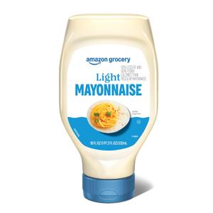 Amazon Grocery, Light Mayonnaise, 18 Fl Oz (Previously Happy Belly, Packaging May Vary), Best By 07/25/2025