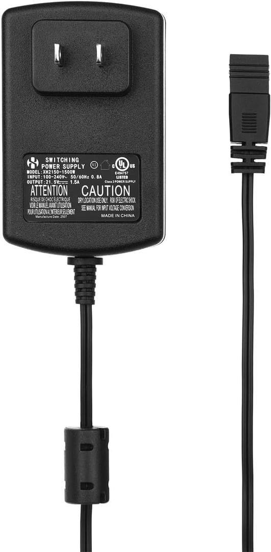21.5V 1.5A Charger XH2150-1500W AC Adapter for Teguy V40 ENHULK PCT403T T403 EHT21001-L20 Handheld Pool Vacuum Cleaner
