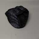 Black Leopard Print Cheetah Elastic Steering Wheel Cover, Non-Slip Breathable Neoprene Steering Wheel Covers, Women Leopard Car Accessories, Universal 15 Inch Fit Auto, Suvs, Truck