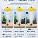 2026 New Bait Bucket Aerator for Fishing, Floating & Rechargeable IPX7 Waterproof Oxygen Pump, Ultra-Quiet Bubbler for Live Minnows, Portable Fish Tank & Aquarium Aerator
