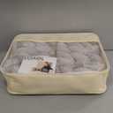 Loaol Baby Braided Bed Crib Bumper Newborn Crib Soft Pillow Sleeping 3 Meters Grey