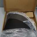 24-inch Large Squirrel Proof Bird Feeders for Outside Hanging,Outdoor Squirrel Baffles for Bird Feeders Pole, Bird House Guard for Outdoor Shepherds Hook, Black Color