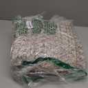 Machine Washable Braided Area Rug - 4x6 Print, Stain Resistant, Non-Slip, Farmhouse Solid Printed Textured Accent Rug for Bedroom & Living Room Decor, Beige/Grey