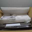 72 Inch Large Ceiling Fans with Lights, Modern Black Ceiling Fans with 8 Wooden Blade, 6 Speeds, Reversible DC Motor, 3 Colors LED Fans Light for Indoor Living Room/Covered Outdoor