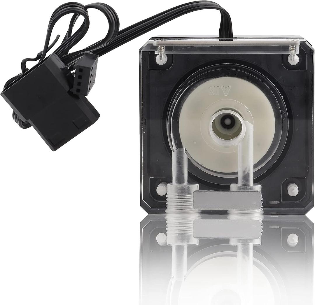 Water Cooling Pump, 800L/H PC Water Cooling Integrated Mute Support PWM for CPU Cooling System. Water Cooling Pump, 800L/H PC Water Cooling Integrated Mute Support PWM for CPU Cooling System.