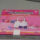 Shemira Play Purse for Little Girls, Princess Pretend Toys for Kids 3 4 5 6 7 8 Years Old, Christmas & Birthday Gift for Girls Age 3-5 4-6 6-8, Toddler Purse with Accessories, Kids Toy Purse, White