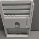 Foldable Bathtub Caddy Tray for Tub, Bamboo Expandable Bath Table Trays, Premium Bathroom Accessories for New Home & Mother's Day & Birthday Gifts for Couples, White