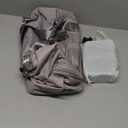 VOOWO Rolling Duffle Bag, Expandable Foldable Carry On Luggage with Wheels, Large Weekend Bag (Grey)