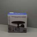 Omni Directional Outdoor TV Antenna, Outdoor Antenna for Smart TV, 720 Long Range Reception Digital HD Signal, with 35ft HDTV Cable, for Attic/Camper/RV/Boat, 2025 Latest (Black, Larger)