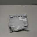 RUNNING GIRL Sports Bras for Women, Medium-High Impact Running Strappy Sports Bra with Removable Pads (Gray, XL)