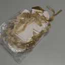 AerWo 50pcs Marble Wedding Party Favor Boxes, Gold Candy Boxes Bags Hexagonal Chocolate Treat Gift Boxes with Ribbons for Bridal, Baby Shower Birthday Decoration