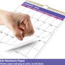 4 x 2026-2027 Wall Calendar  Run Now to Jun 2027, 18 Monthly Calendar 2026-2027, 8.5 x 11 In, Small Calendar 2026 Vertical, Ruled Blocks, Thick Paper, Holidays, To-do  Notes, Great for Planning