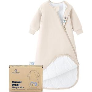 Kaiya Baby Unisex Sleeping Bag for Babies & Toddlers 3.5 Tog Sleep Sack 6-18 Months, Wearable Blanket with Sleeves