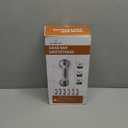 LEVERLOC Grab Bars for Bathtubs and Showers 2 Pack Suction Grab Bar, Heavy Duty 12 Inch Shower Handle Removable Bath Handrails for Seniors and Elderly, Bathroom Safety Grip No Drilling Waterproof Grey (Gray)