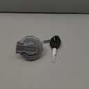 Fuel Tank Cap Zinc Alloy with 2 Keys Replacement Fit for Isuzu NPR, HPR-HD, NQR,NRR,GMC,W Series Isuzu Elf Truck NPR HD NKR NHR FSR FRR 1995-2007 Replaces 8-94160028-0