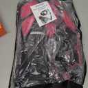 Ubekezele Snorkeling Gear for Adults Men Women,4 in 1 Snorkel Set with Panoramic View Diving Mask Anti-Fog Anti-Leak,Dry Top Snorkel,Fins and Travel Bag for Swimming,Snorkeling and Travel Diving (Small-Medium, PinkRed)