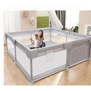 Baby Playpen Play Pens for Babies and Toddlers Baby Fence Baby Play Yards for Indoor & Outdoor with Breathable Mesh Anti-Fall Playpen