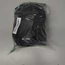 Large Nylon Hobo Bag Women Crescent Shoulder Bag Vintage Tote Bag Casual Shopper Handbag for Women (Black)