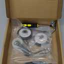 GELASKA 4392065 Dryer Repair Kit Including 349241T Drum Roller Kit 691366 Idler Pulley 341241 Dryer Belt with WPW10359269, WPW10359270 Drum Shaft Replaces 279860 279948 AP3131942 EAP373087 PS373087