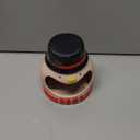 Ceramic Winter Snowman Candy Dish Winter Candy Bowls Holiday Bowl Red White Black Snowman Decorative Dish for Home Desk Party Table Centerpiece