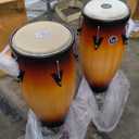 Latin Percussion LP City Wood Congas 10" & 11" Set - Vintage Sunburst
