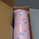 Toddler Pillow with Pillowcase - 13x18 My Little Dreamy Kids Travel Bed Pillows for Sleeping, Organic Cotton Small Pillowcase, Soft & Breathable, Machine Washable, Toddlers 2-5 years old (Flutter)