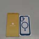 Miracase for iPhone 17 Case 6.3'', Full-Body Military Grade Drop Protection Outdoor Phone case with Built-in Glass Screen &Camera Control, Easy Installation, No Gap, Compatible with MagSafe, Blue