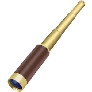 Pirate Monocular Telescope for Kids & Adults, Handheld Collapsible Brass Telescope 25x30 Zoomable Portable Pirate Spyglass for Cruise Ship Travel Watching Games Hiking Hunting and More