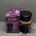 Mr. Coffee 5-Cup Mini Brew Switch Coffee Maker, Black